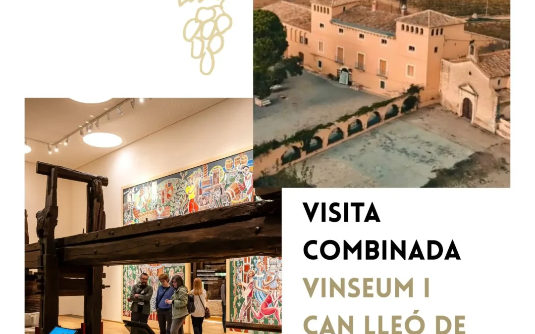 Dues mirades, un Penedès. Visita combinada Vinseum i Can Lleó de Vilanoveta.