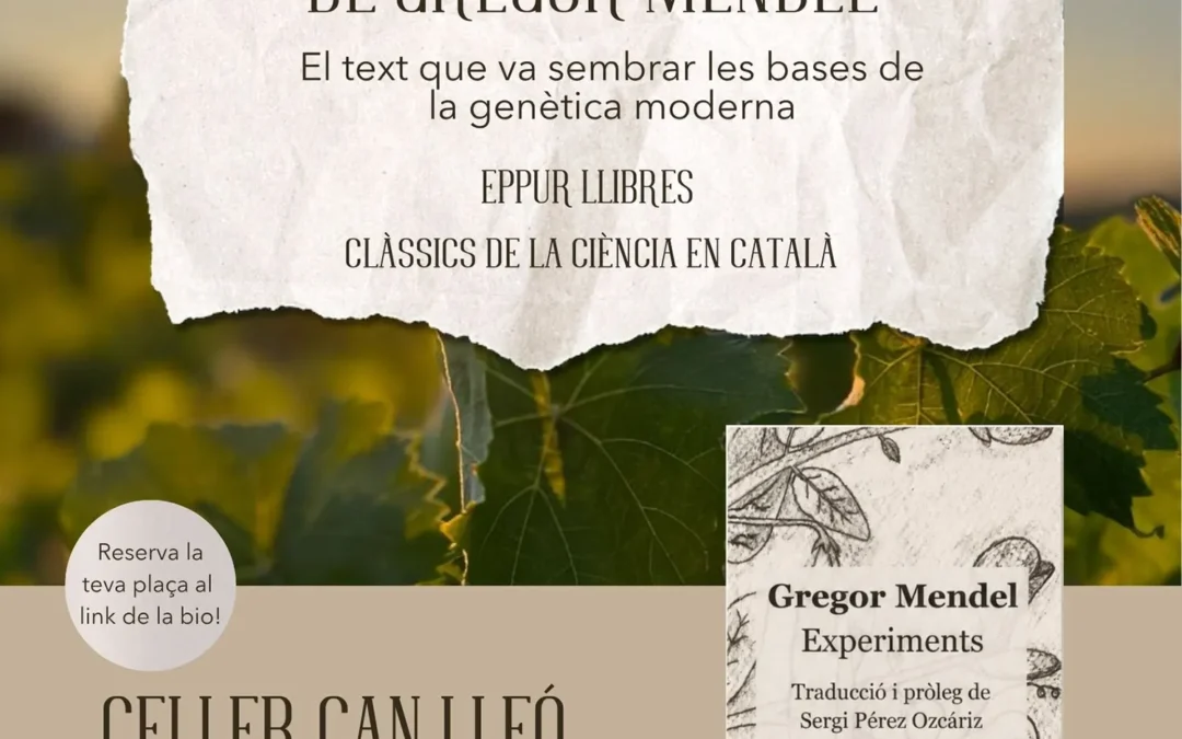 An evening of Experiments with Gregor Mendel